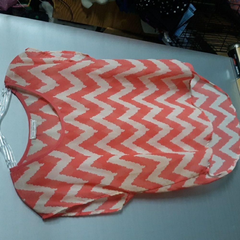 Body Central Size M Sheer Top (SKU 275)